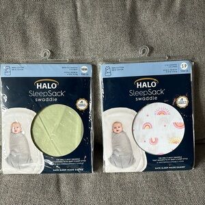 HALO Sleepsack Swaddle (bundle of 2) - new in package